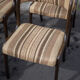 Set of 6 vintage chairs Self n14 solid wood 1960