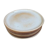 Dessert plates in Grès du Marais
