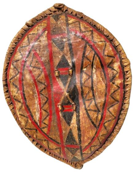Vintage African Maasai Shield