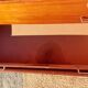 Vintage chest of drawers with tapered legs