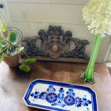 Quimper earthenware cake dish
