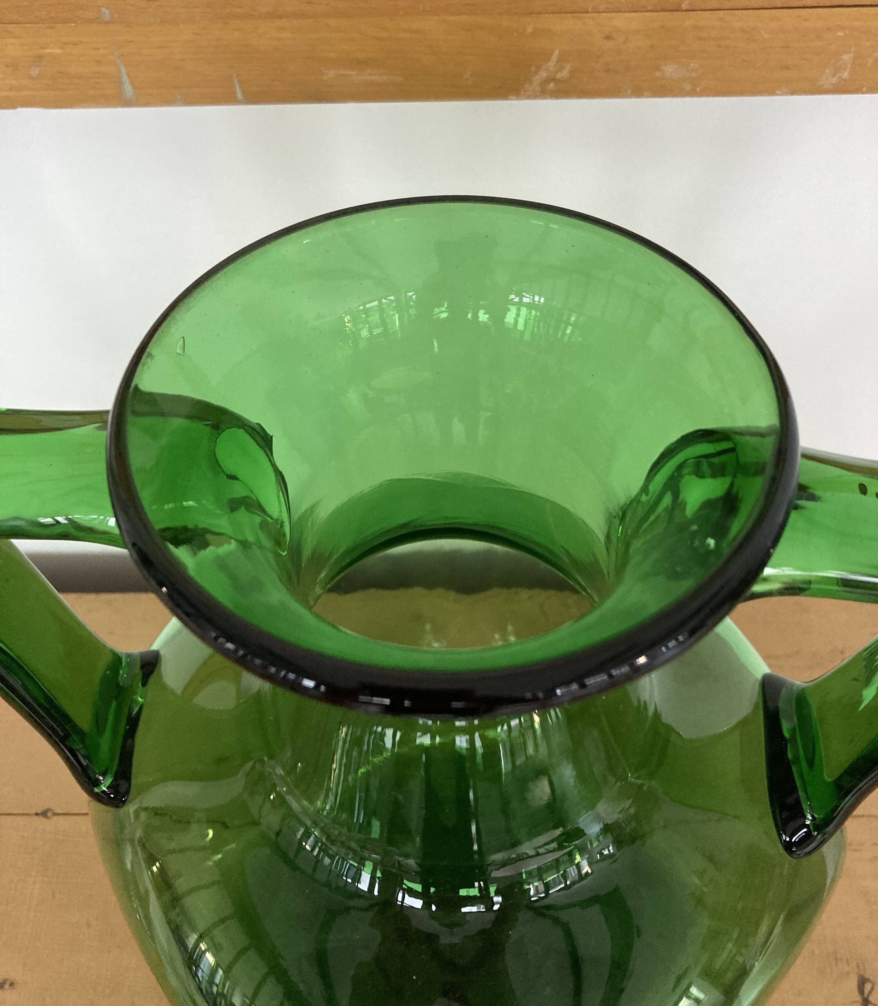 Blown Empoli XL amphora carboy