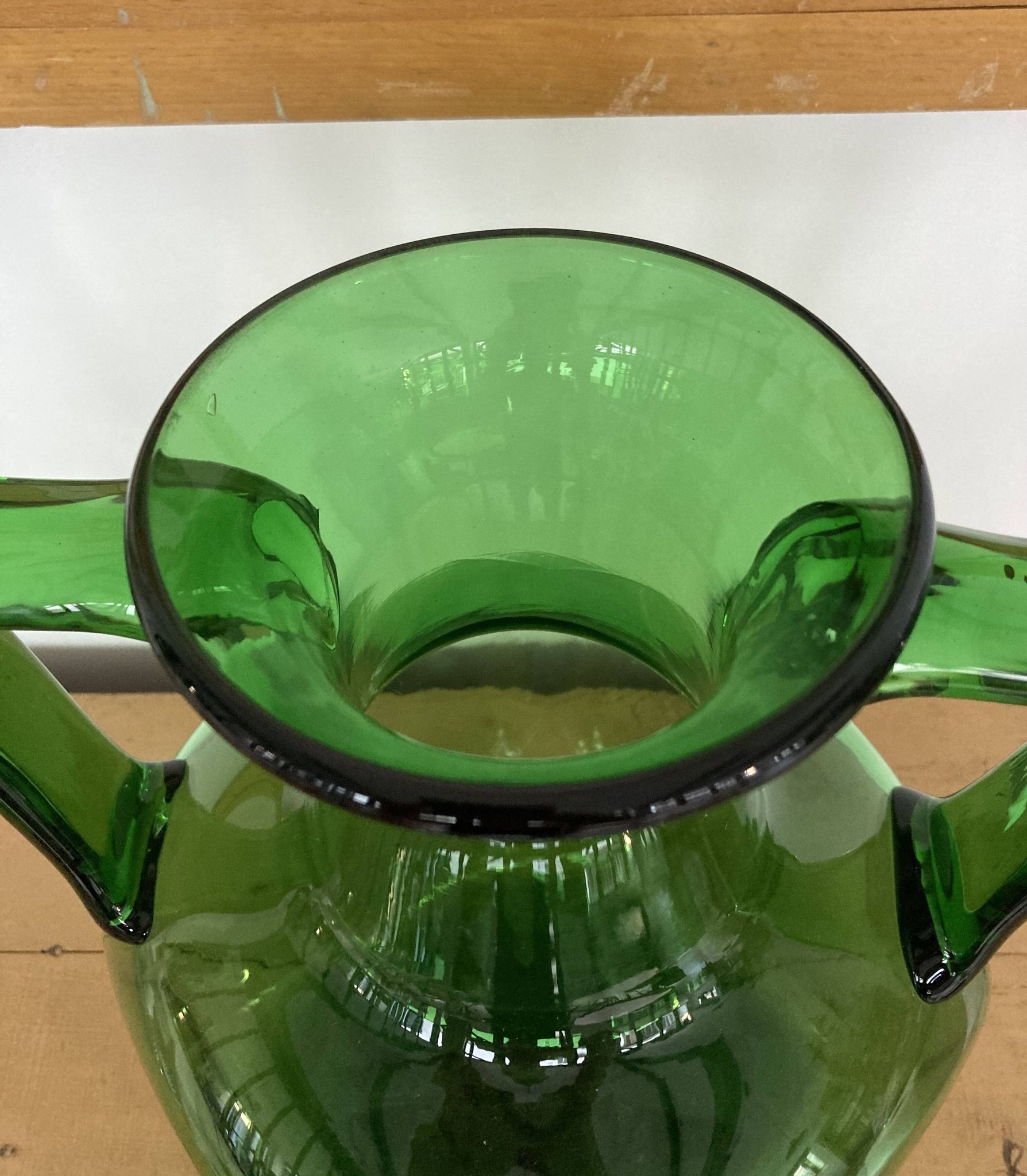 Blown Empoli XL amphora carboy
