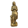 Joan of Arc brass statue