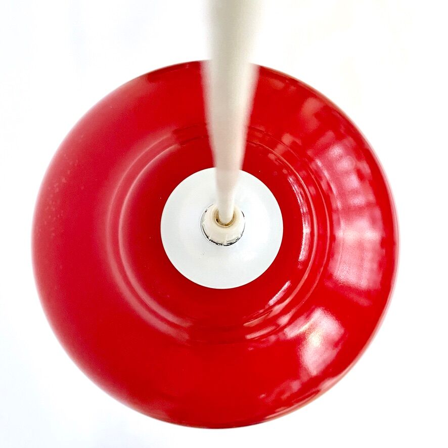 Vintage opaline pendant lamp 70