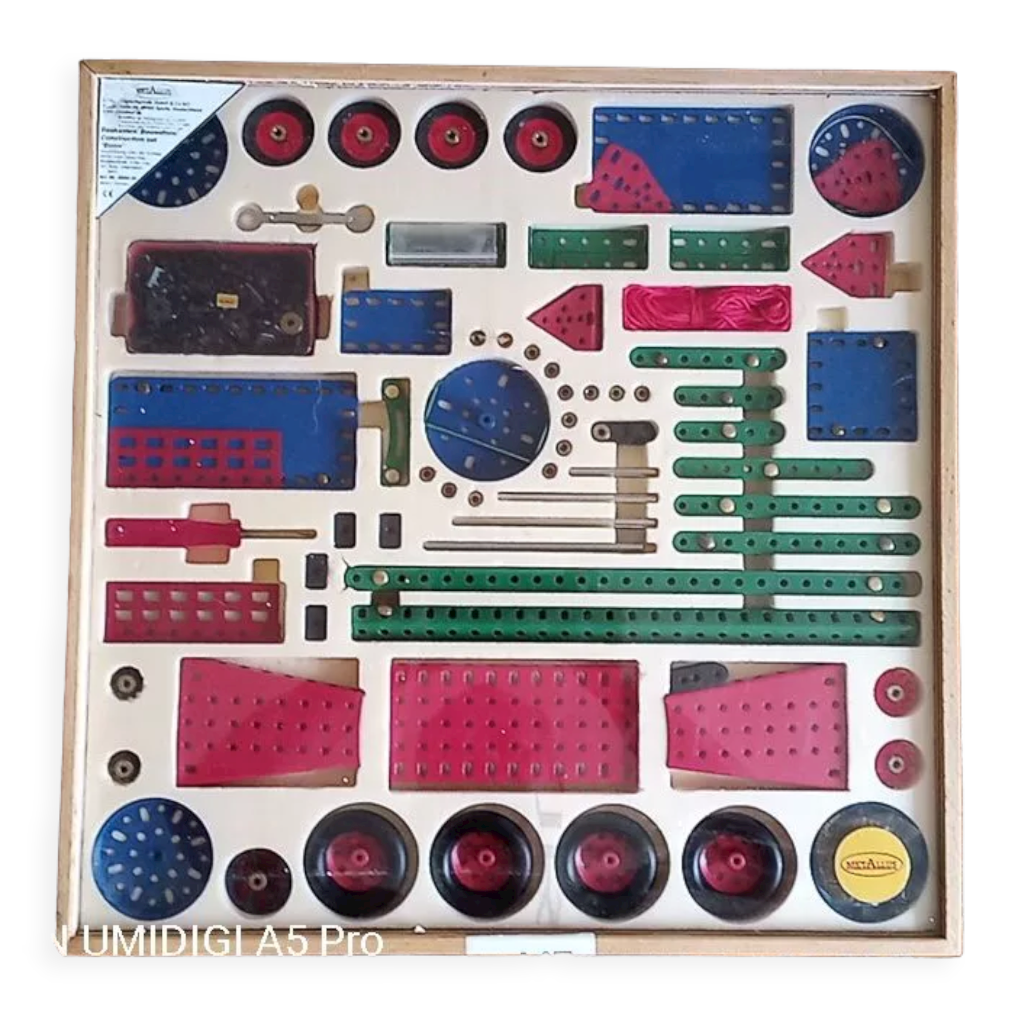 Kit de construction Metallus "Bonn" / n°9800-20 / compatible MECCANO