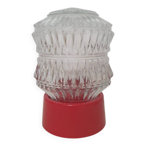 lampe globe années 70