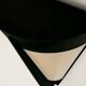 Pair of Scandinavian conical wall lamps in metal and bakelite, 1950s/1960s