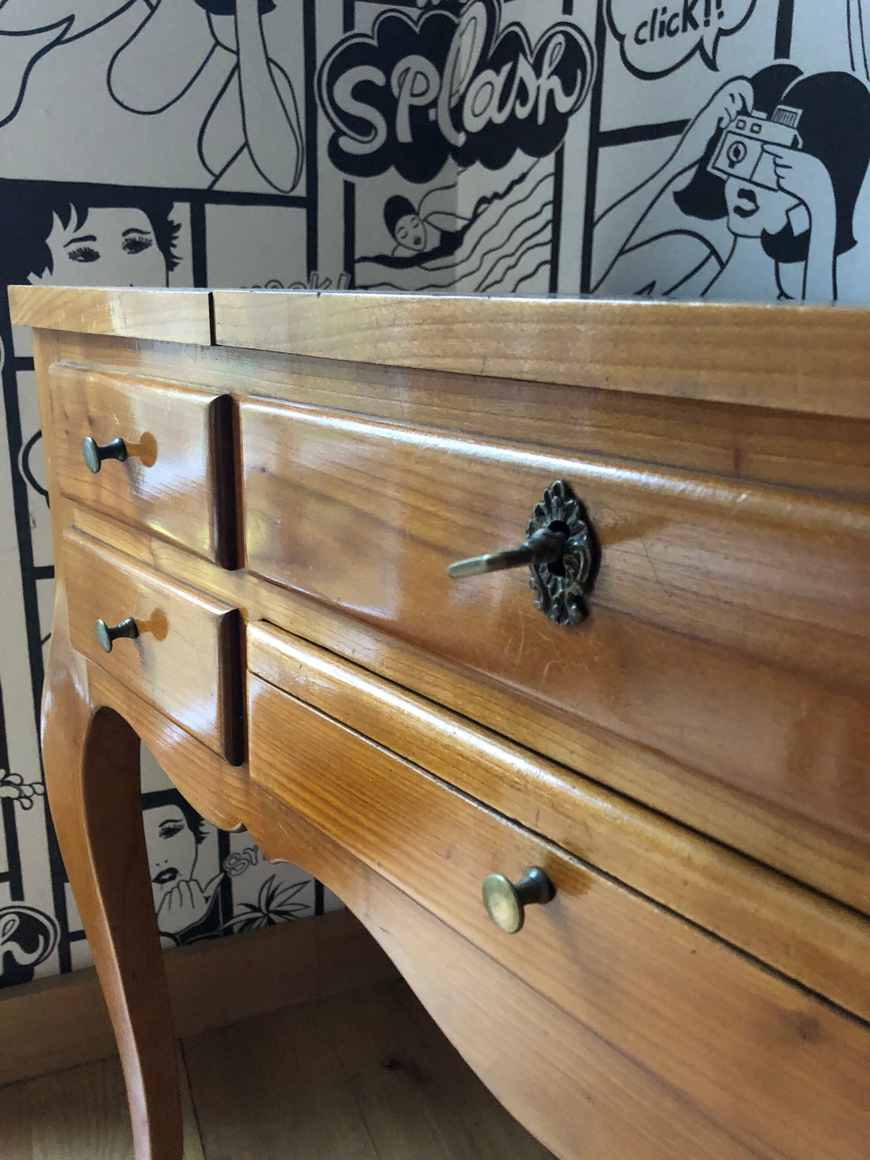 Dressing table in mahogany years 30'