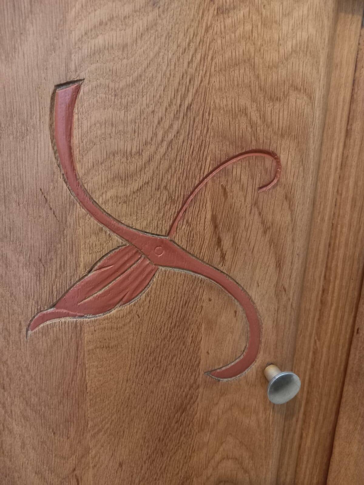 Art Deco bedside table