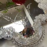Large Venetian mirror Murano glass