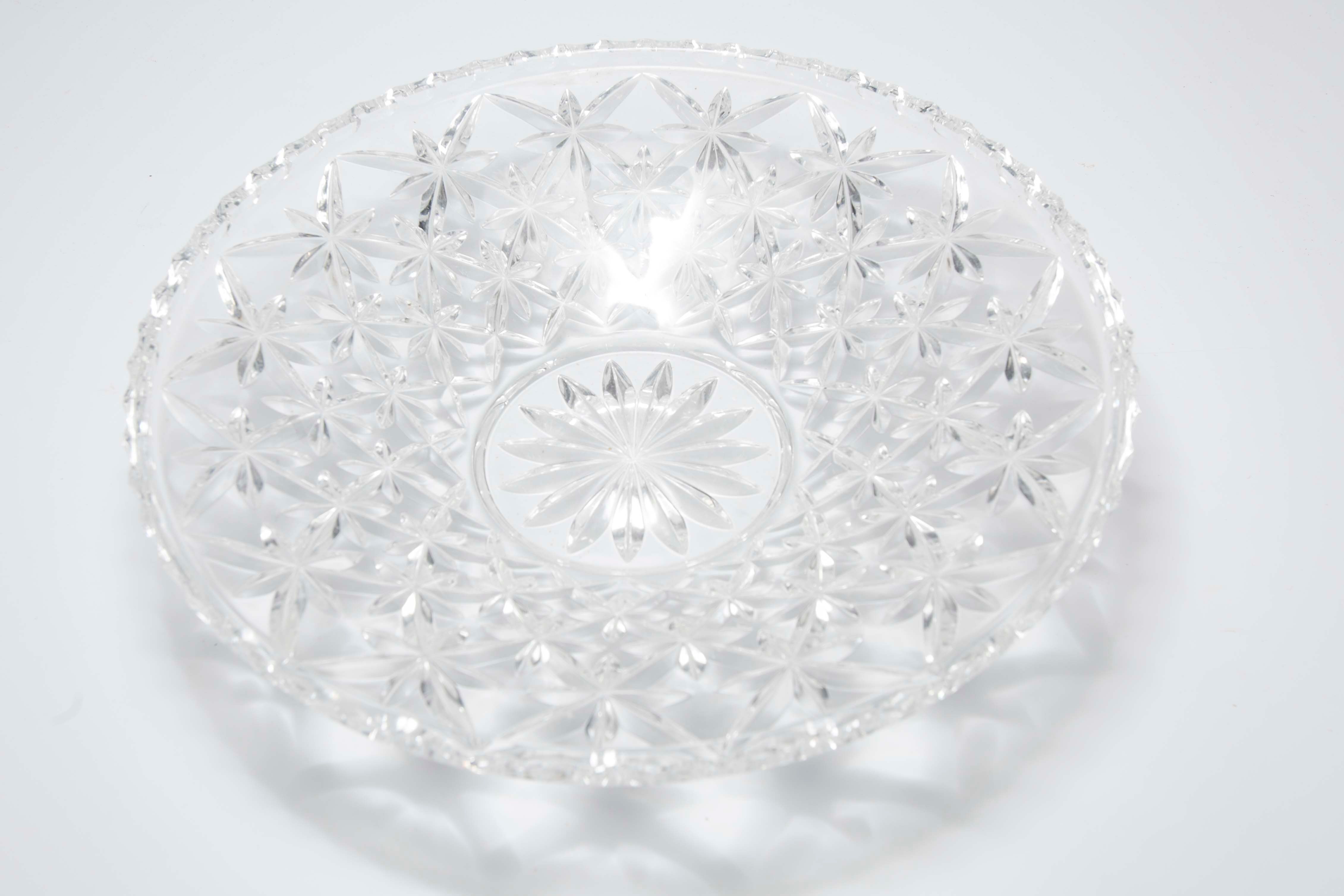 Crystal fruit dish 1960