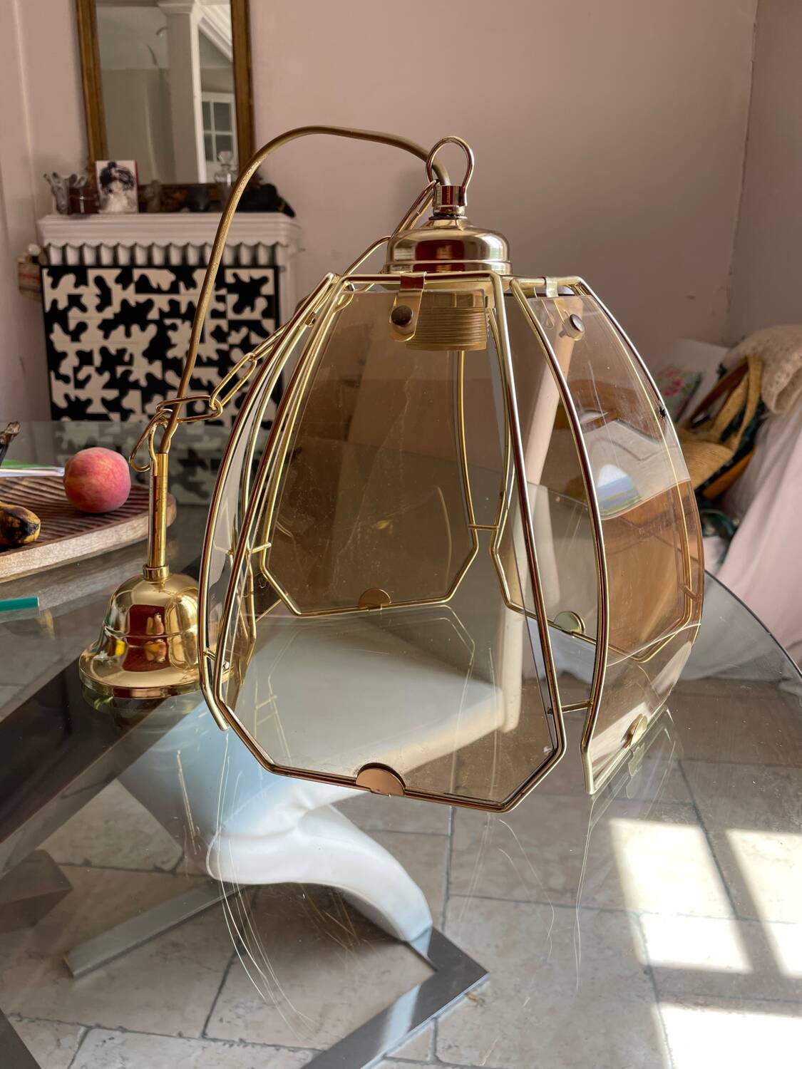 Vintage pendant lamp from the 70s