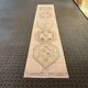 Vintage Handmade Muted Beige and Brown Long Hallway Runner