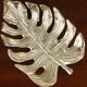 Empty pocket "sheet" in silver metal