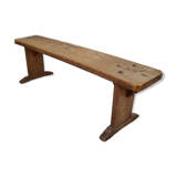 Farm bench enfan vintage countryside