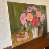 Painting The Bouquet of Roses from the Garden