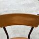 Chaise d'école bois et métal pour grand enfant