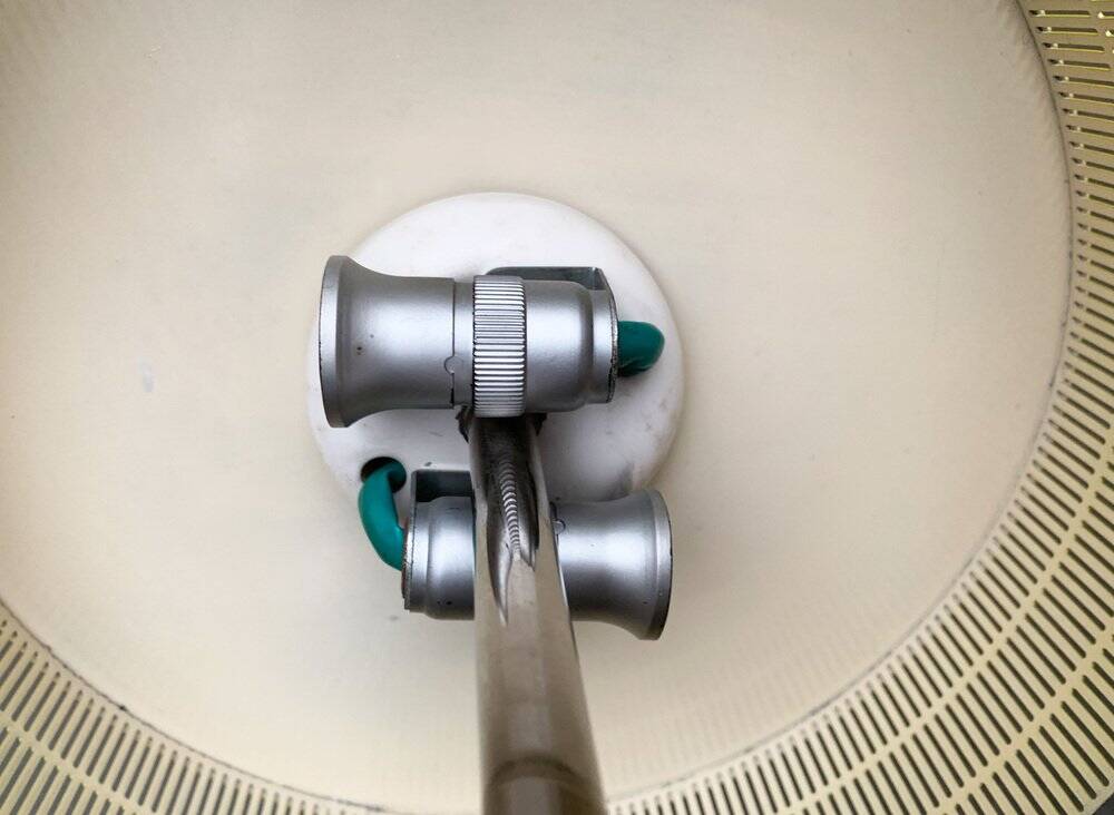 Mid-century German table lamp by Bur, Bünte & Remmler.