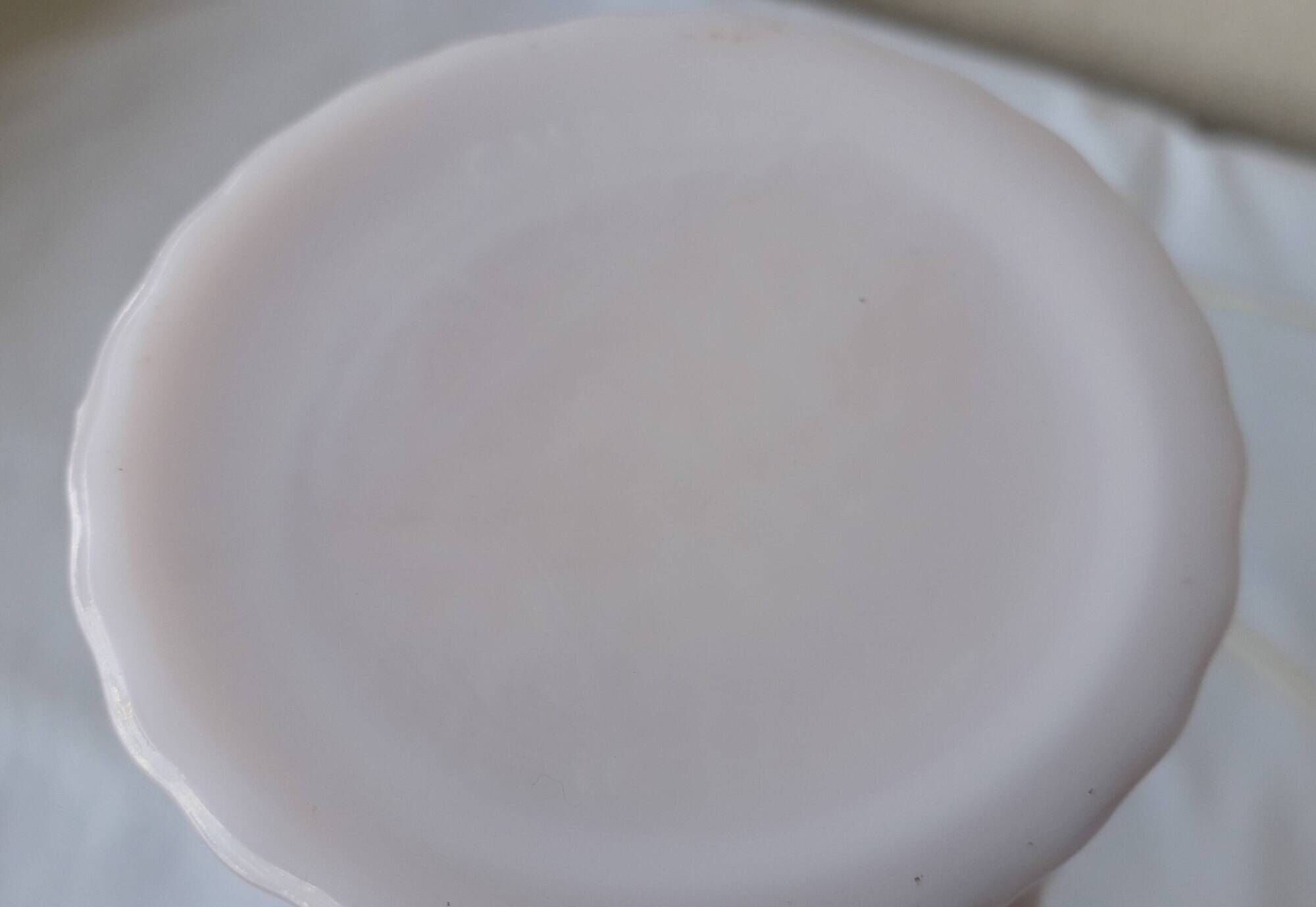 Lampe Chatard en opaline rose