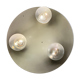 Wall lamp/ceiling lamp triteti Artemide Vico Magistretti