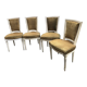 Four Louis XVI style chairs