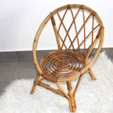 Child rattan armchair