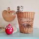 Old rattan basket or basket