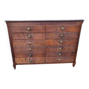 meuble de metier chene