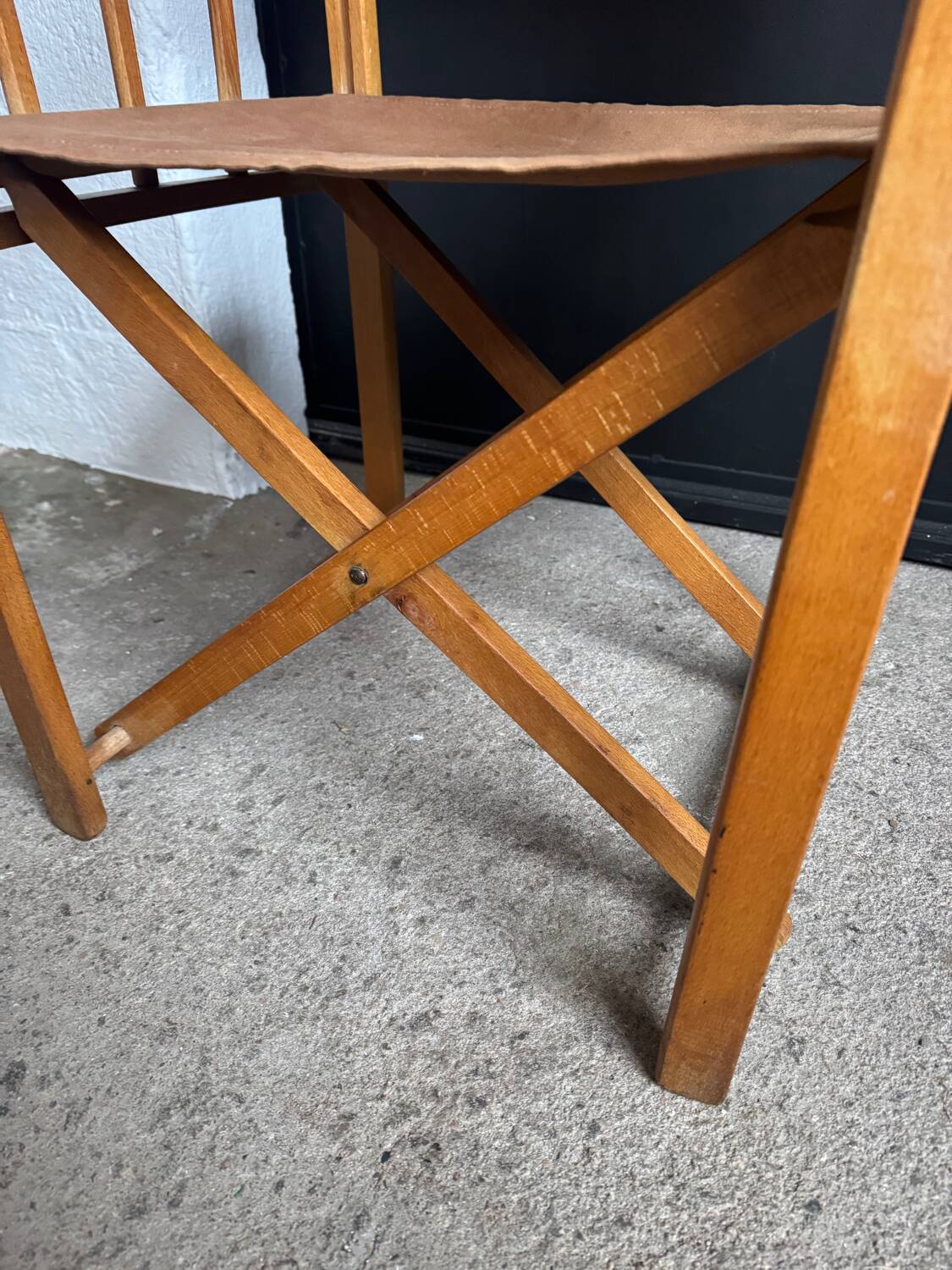 Director's chair from the 1950s.