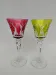 2 large crystal glasses from Saint Louis, Camargue model.