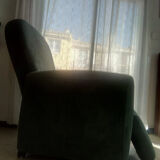 Fauteuil en velours