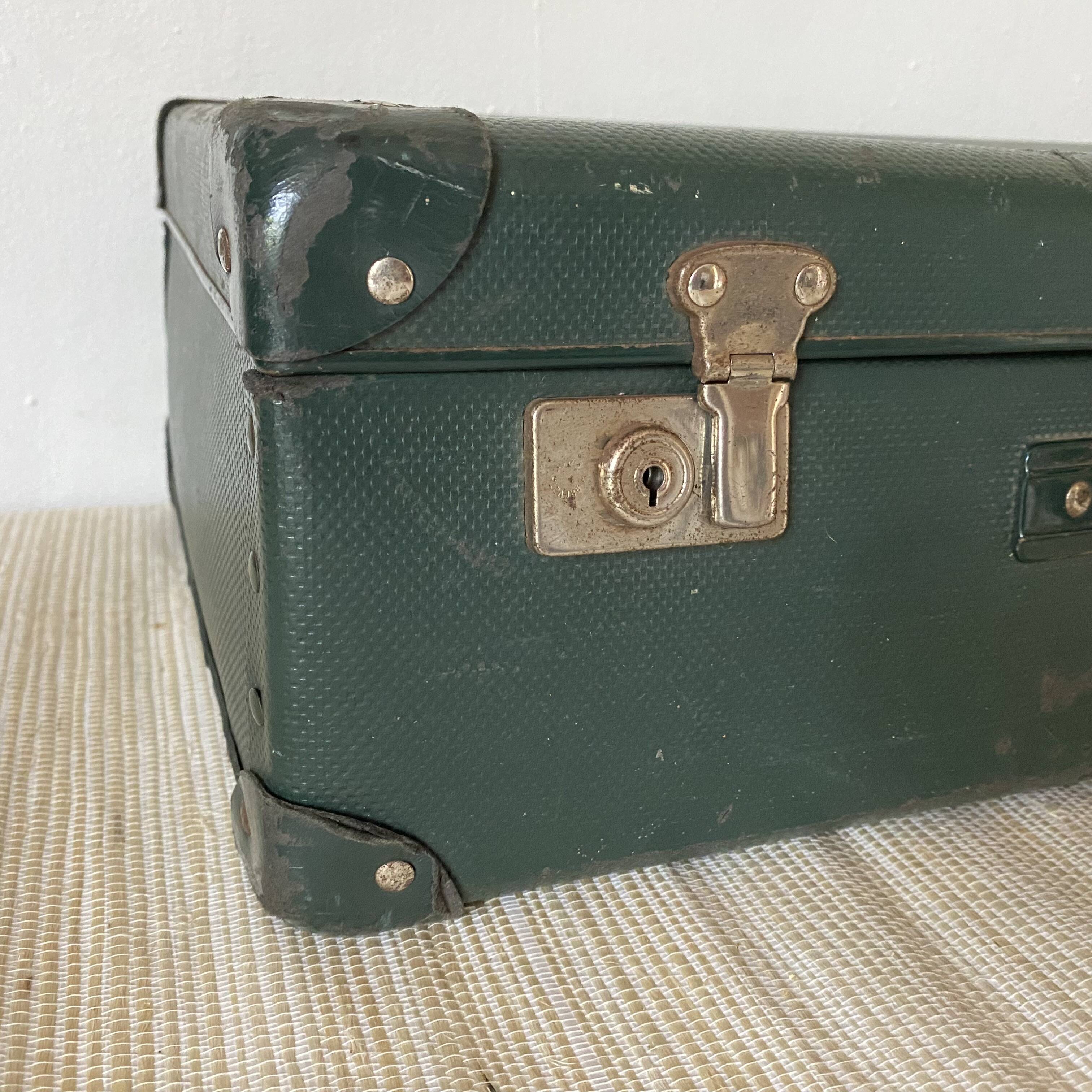 Antique cardboard suitcase 51 X 32
