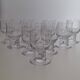 Thick vintage footed glasses