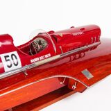 Boat model Riva Arno IX Timossi Italian 76 cm fully wood studded
