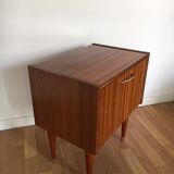 Chavet table varnished at door