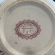 Antique Broc Sarreguemines U&Cie "Rosette" + matching piece – around 1910