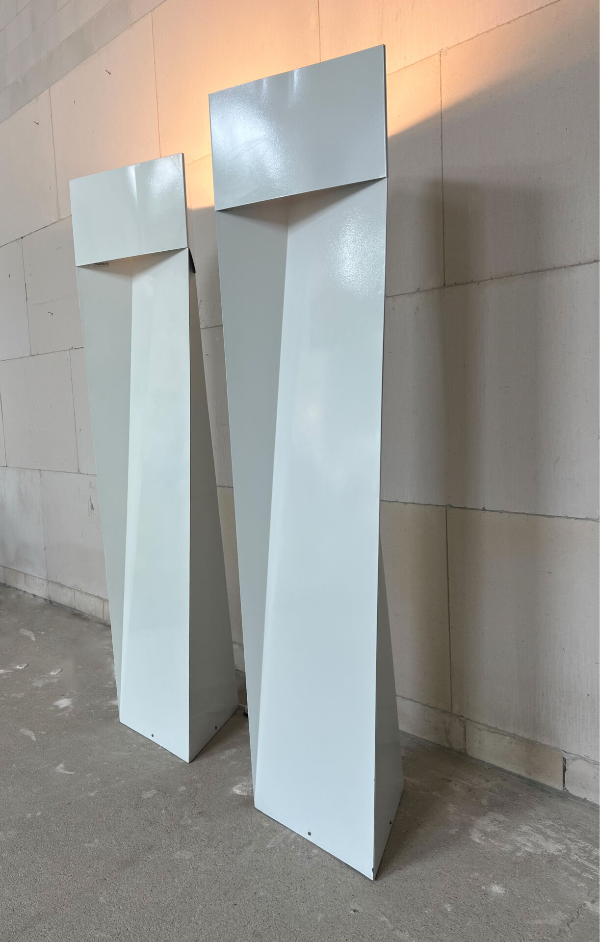 Mart van Schijndel for Martech “Slack I” Floor Lamps, 1979