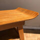 Table basse en teck clair, années 1960