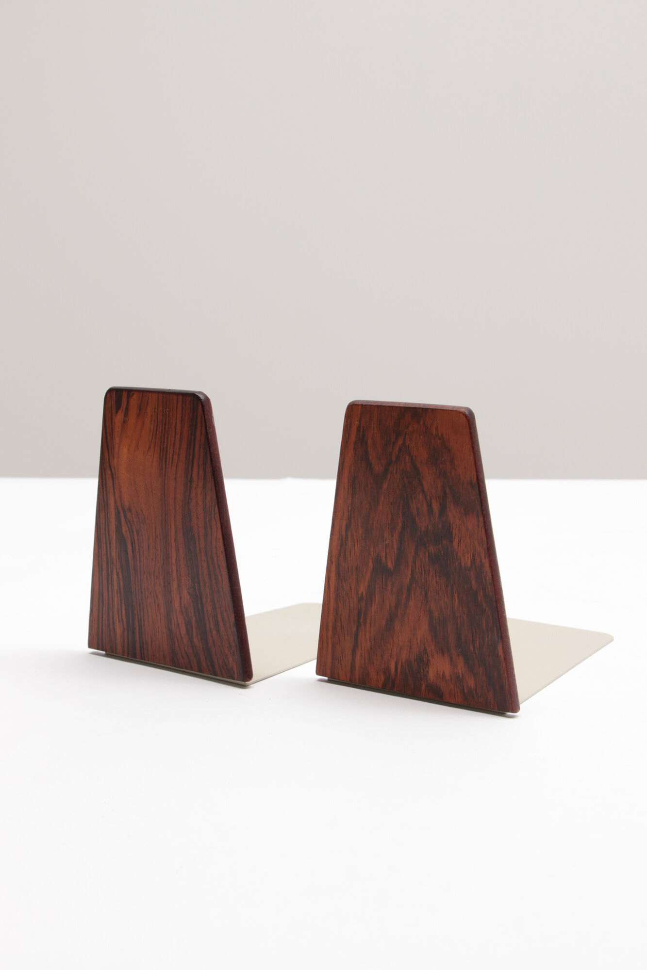 Set of 2 Vintage Danish Design Kai Kristiansen bookends from the 1960s