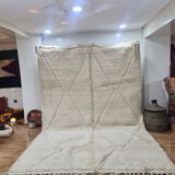 Handmade wool Berber rug 300X200 cm