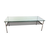 Mid Century glass top table