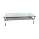 Mid Century glass top table