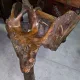 Rare fauteuil en racine d'arbre