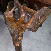 Rare armchair made from tree roots