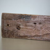 Turned wooden coat holder