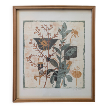 Botanical art print