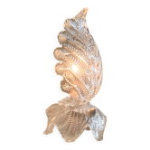 Lampe en verre de Murano en forme de feuille