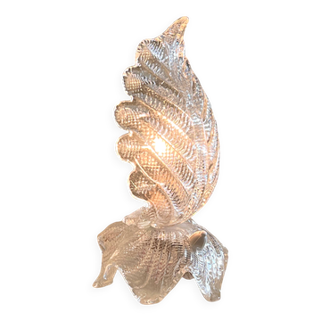 Murano Glass Leaf Lamp