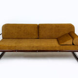Canapé tubulaire en acier chromé Bauhaus de Hynek Gottwald, années 1930
